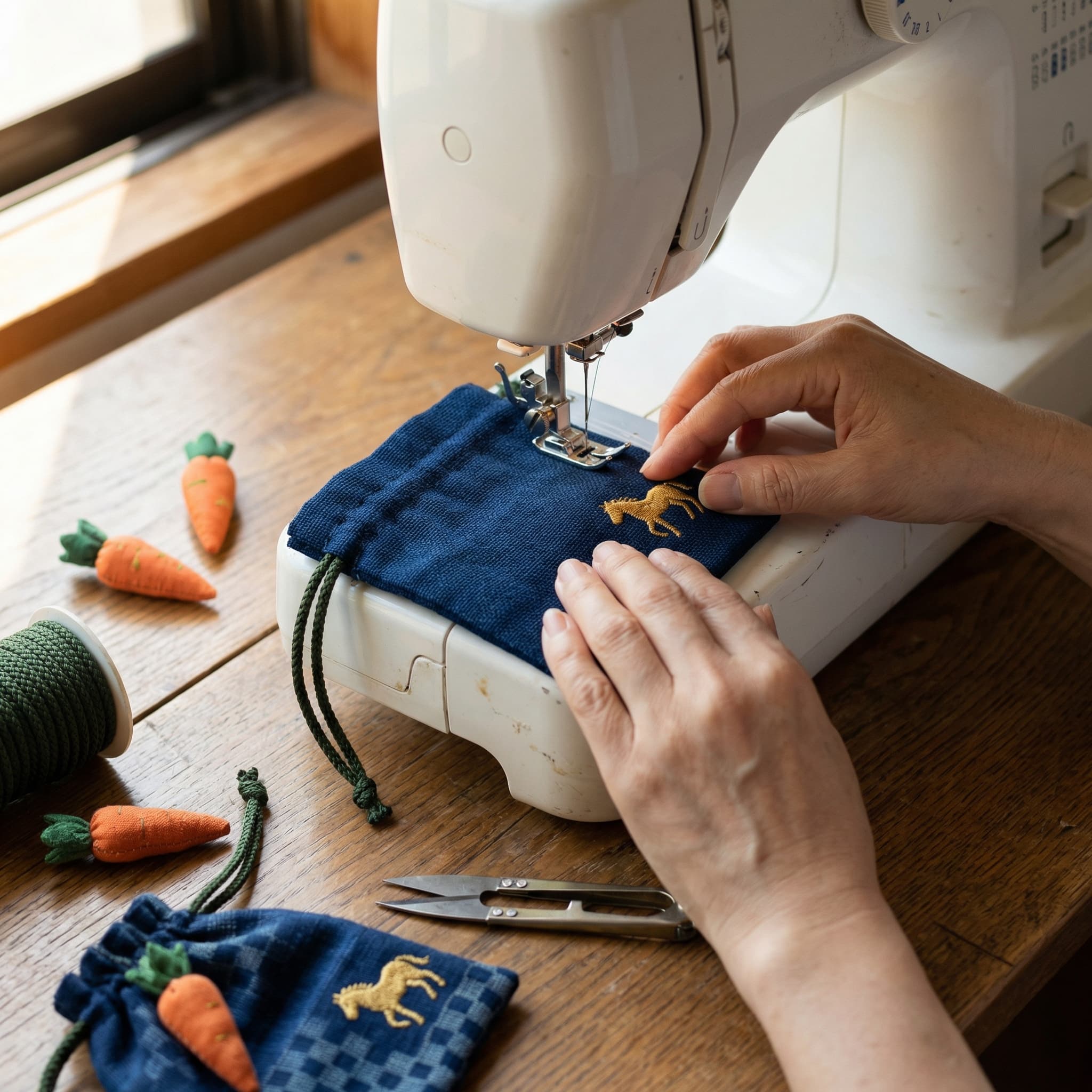 久留米絣 × 馬好きの手仕事